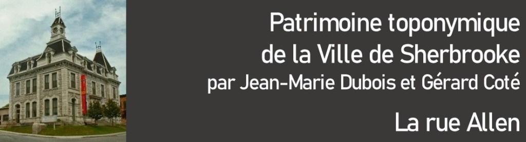 Chronique Toponymie – La rue&nbsp;Allen